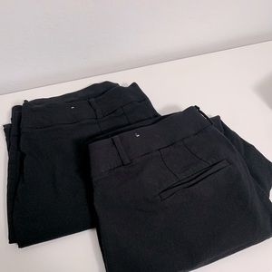 Lot of two pairs of Lane Bryant Allie pants 20 short